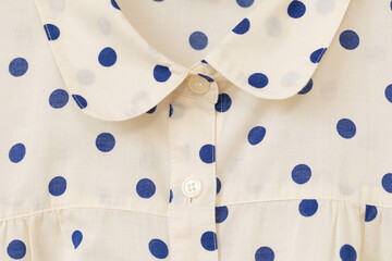 Wall Mural - button down shirt.close up.woman clothing