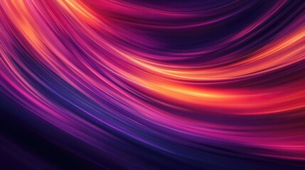 Poster - Energy Lines in Motion Flowing Across the Screen