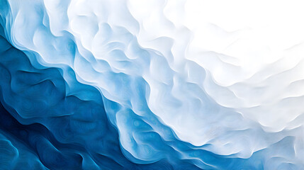 Poster - Background of an uneven texture with gradients of blue and white.
