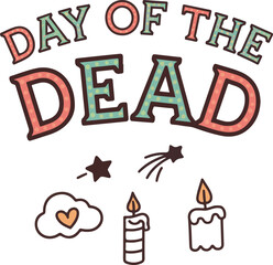 Wall Mural - Day of the dead vector design