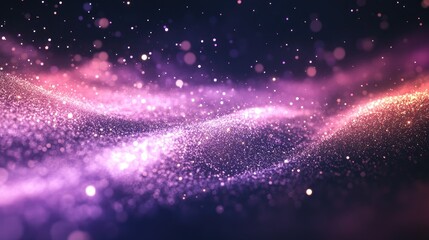 Poster - Abstract background featuring light trails and sparkling particles, evoking energy and a futuristic sense of motion.