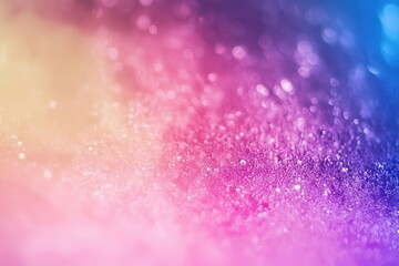 Poster - Eye-catching colorful gradient background with texture. Creative soft pastel holographic blurred canvas for banners showcasing bright digital grain, gentle noise vibes with a retro, nostalgic touch