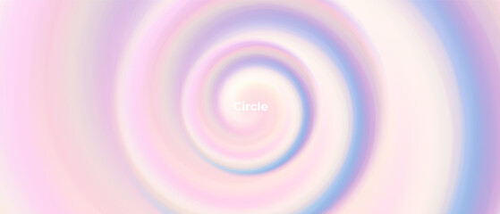 Fototapete - Abstract circle portal swirl shape with gradient background. Vector. Fluid vivid gradients for banners. Modern trendy design. Liquid shape. Colorful bright neon template. Dynamic soft color.
