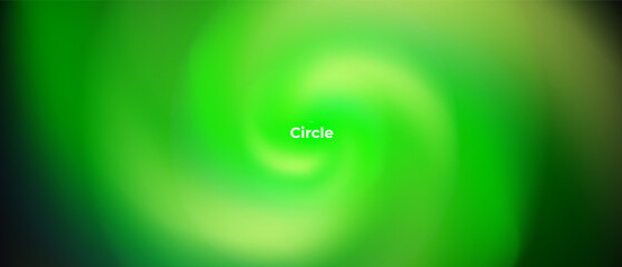 Fototapete - Abstract circle portal swirl shape with gradient background. Vector. Fluid vivid gradients for banners. Modern trendy design. Liquid shape. Colorful bright neon template. Dynamic soft color.