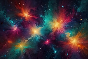 background with space