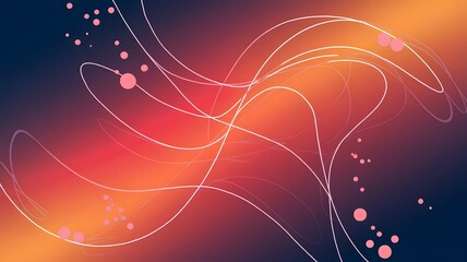 Wall Mural - Abstract background with waves
