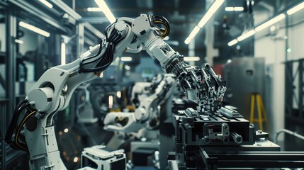 Poster - Robotic Arm Assembling Electronics in Factory Setting