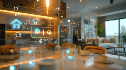 Poster - Smart Home Control Panel Visualization