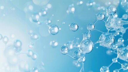 Water Molecule Abstract