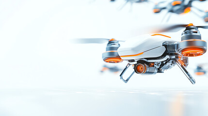 Poster - Exploring the future sci-fi inspired drone swarms and their advanced coordination technologies