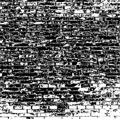 Canvas Print - Rough black and white texture vector. Distressed overlay texture. Grunge background. Abstract textured effect. Vector Illustration. Black isolated on white background. EPS10