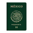 © dlyastokiv - Mexico passport cover front with official gold emblem and text