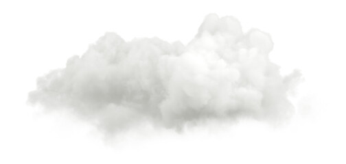 Wall Mural - isolated natural calm mass clouds on transparent backgrounds 3d illustrations png