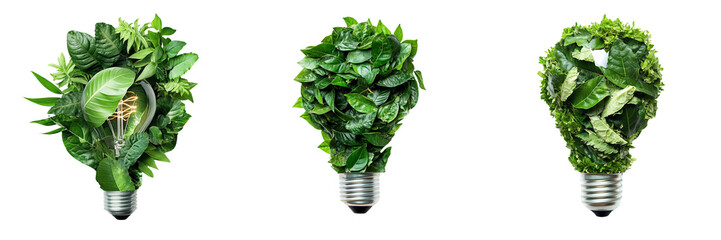 a close-up shot of an eco-friendly light bulb, featuring intricate leaf patterns on its surface. the