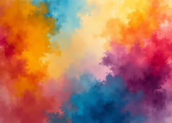 Poster - Vibrant colors on an abstract background make great visuals for products or adding a pop of color in designs.