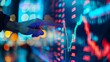 © Evon J - Analyzing Stock Market Data on Digital Screen