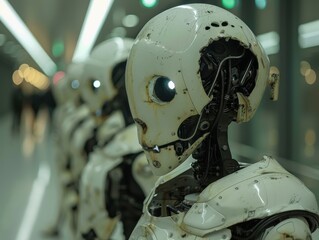 Poster - The future of humanity exploring the rise of robots and their impact on society and employment
