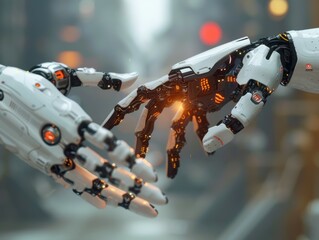 Poster - The convergence of human and robotic hands in a future of collaborative technology