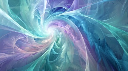 Digital technology color tunnel poster web page PPT background