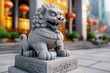 © Sanchai - Stone lions guarding the entrance to the Temple of Heaven, their expressions fierce and protective, symbolizing strength and protection
