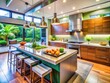 © Caitlin - gourmet food arrangements, sleek appliances, abundant natural light, chic decor, high-end utensils, and minimalist design inspire culinary delights.