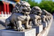 © Sanchai - Stone lions guarding the entrance to the Temple of Heaven, their expressions fierce and protective, symbolizing strength and protection