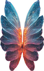 Wall Mural - Sparkling butterfly wings