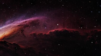Wall Mural - a vast cloud of gas and dust in the universe.