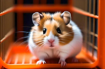 Cute hamster