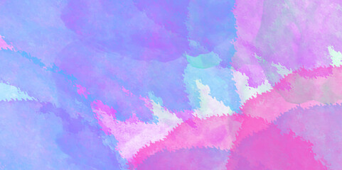 Wall Mural - pastel color watercolor banner. brushstrokes. backdrop abstract beautiful colorful watercolor illust