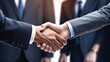 © abian - businessman handshake for teamwork of business merger and acquisition