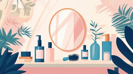 Poster - explore the concept of clean beauty.
