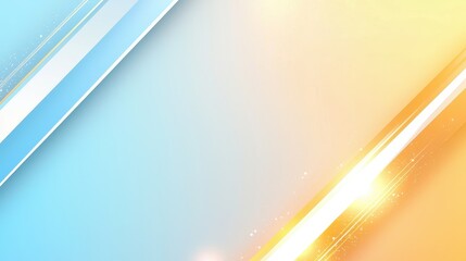 A soft blue and yellow gradient background with smooth transitions between the two colors, creating a bright and cheerful atmosphere