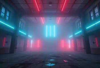 Wall Mural - lights in the night