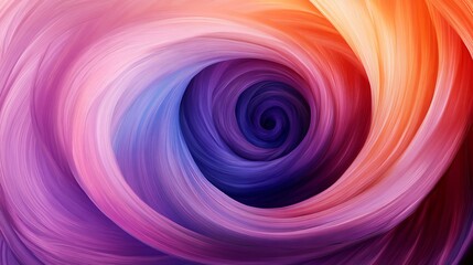 Wall Mural - Abstract colorful swirl with vibrant shades of pink, purple, and blue.