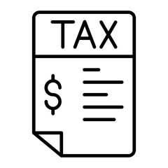 Sales Tax.line icon