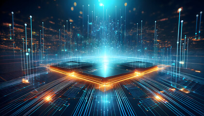 Poster - Exploring the future of technology through innovative digital landscapes and advanced computing systems