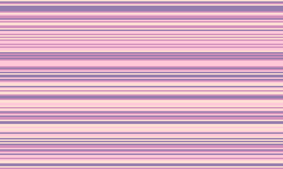 Poster - geometric stripes seamless vector pattern with horizontal lines in varied colours, creating an abstr
