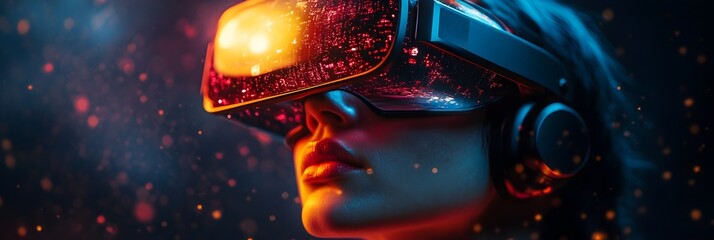 Aufkleber - Communication Industry Transformed by Innovative Immersive Augmented Reality Technologies Enabling New Digital Solutions and Opportunities for Businesses