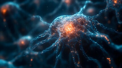 Leinwandbilder - of an advanced AI-driven hive-mind neural network system that can control and manipulate human minds and behavior through sophisticated digital technologies and data monitoring.