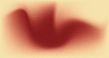 Aufkleber - Glowing brown red grainy background abstract luminous color gradient noisy texture dark poster banner header backdrop design