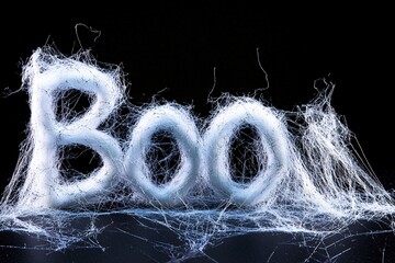 Poster - boo halloween background
