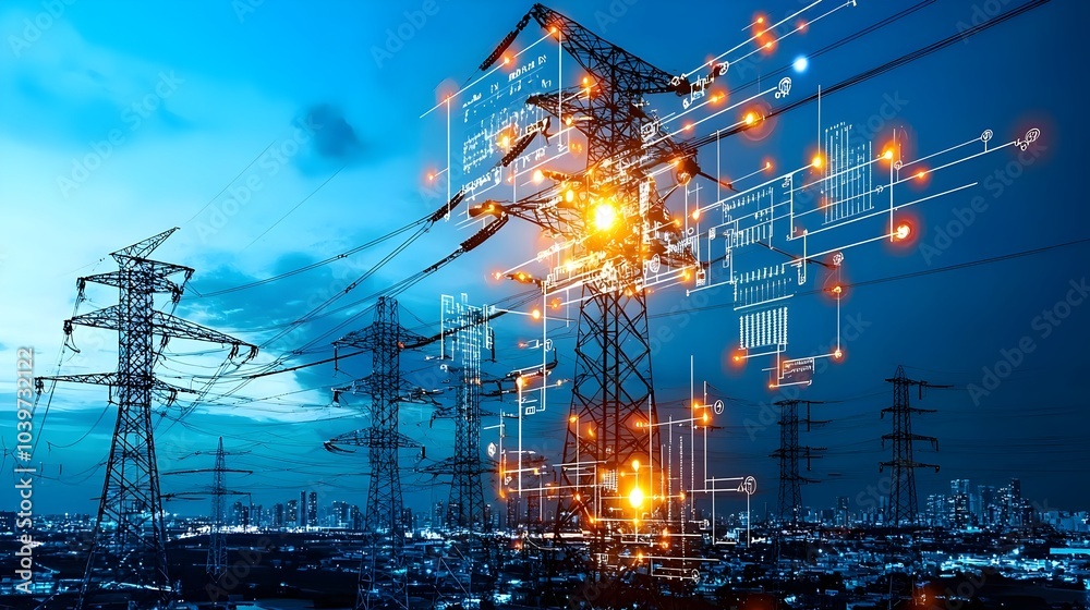 Innovative power grid infrastructure with a dynamic energy flow mesh ...