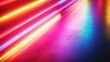 © jureephorn - A glowing neon lights background with bright, vibrant colors, perfect for adding a modern and lively touch to any design or event