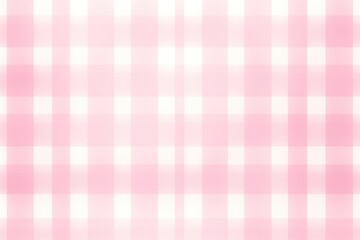 Wall Mural - Pink gingham backgrounds tablecloth pattern.