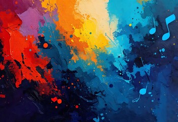 Wall Mural - abstract artistic background print decorative art design wallpaper painting