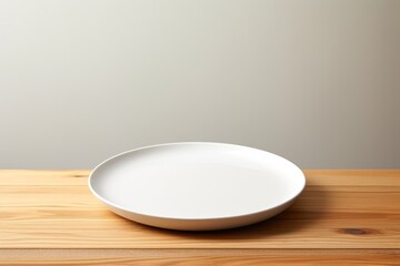 Canvas Print - Plate tableware porcelain ceramic.