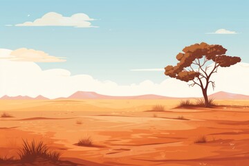 Canvas Print - graden landscape grassland outdoors.