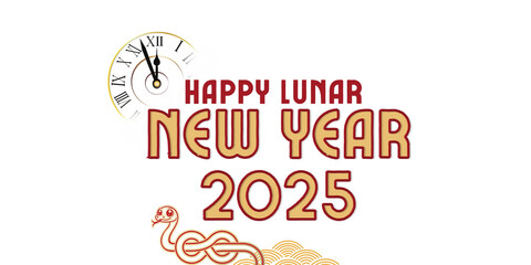 Chinese lunar new year 2025. new year banner, poster, card and template design best for commercial usage. happy new year 2025, china, japan, Korea.