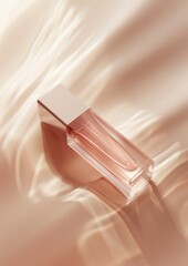 Canvas Print - Lip gloss packaging cosmetics perfume bottle.